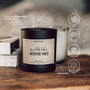 Duftkerze schwarz - Smells like weekend vibes - Happysoy®