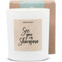 Duftkerze - See you in SHAVASANA - Happysoy®