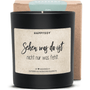 Duftkerze - Sehen, was da ist nicht nur was fehlt. - Happysoy®