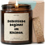 Duftkerze - Selbstliebe beginnt im Kleinen. - Happysoy®