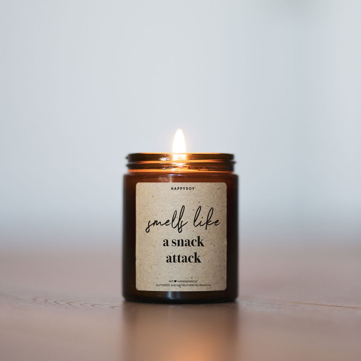 Duftkerze - Smells like a snack attack - Happysoy®