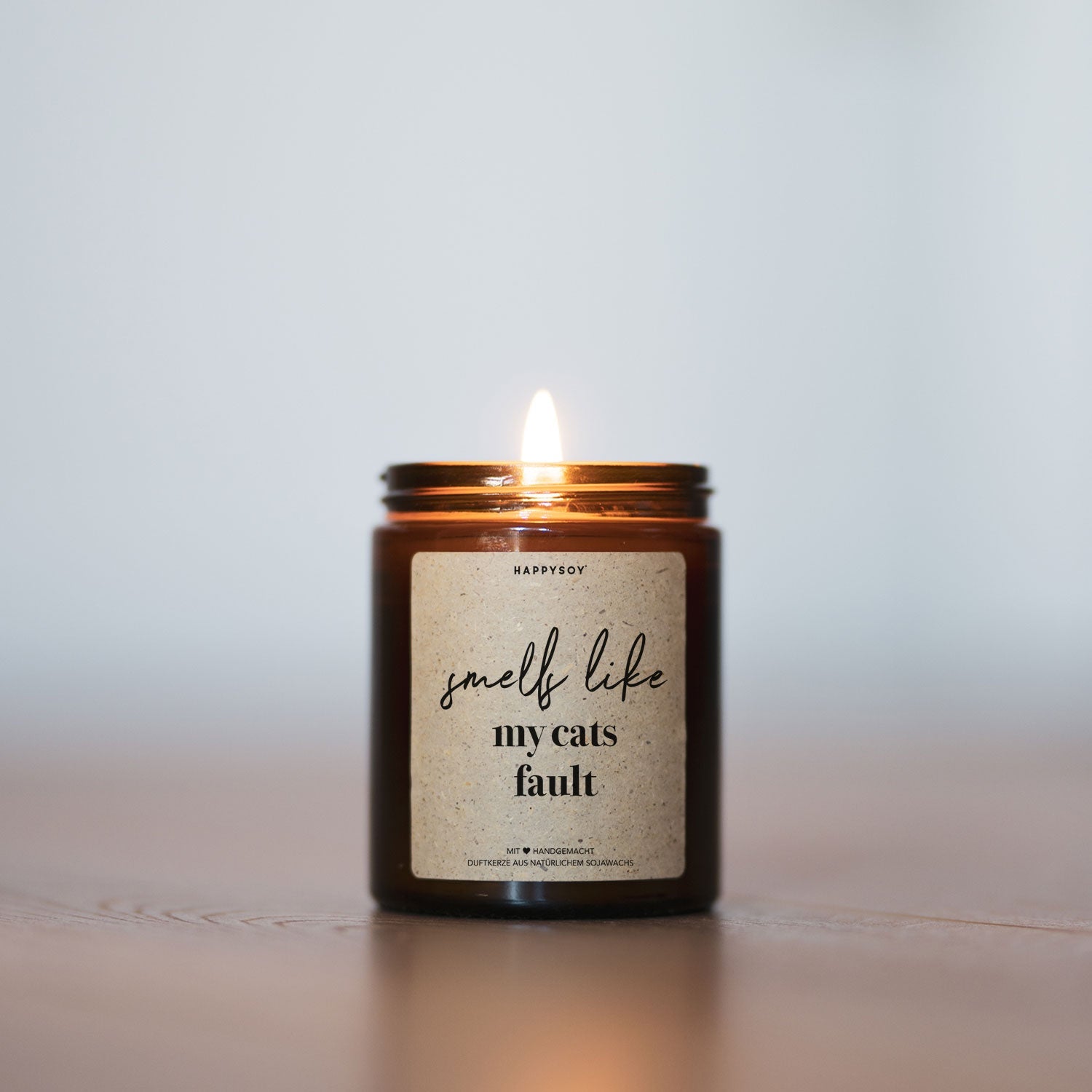 Duftkerze - Smells like my cats fault - Happysoy®