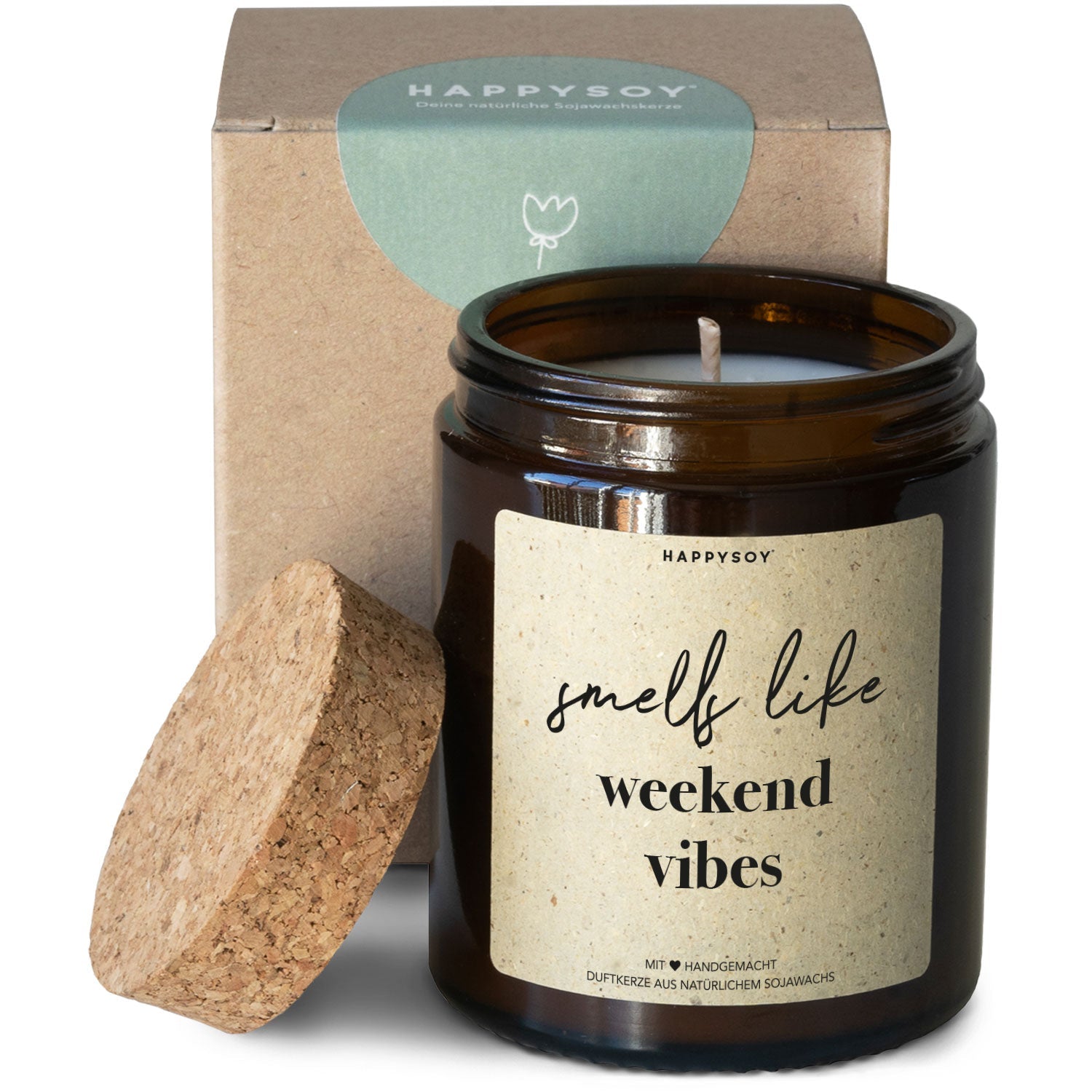 Duftkerze - Smells like weekend vibes - Happysoy®