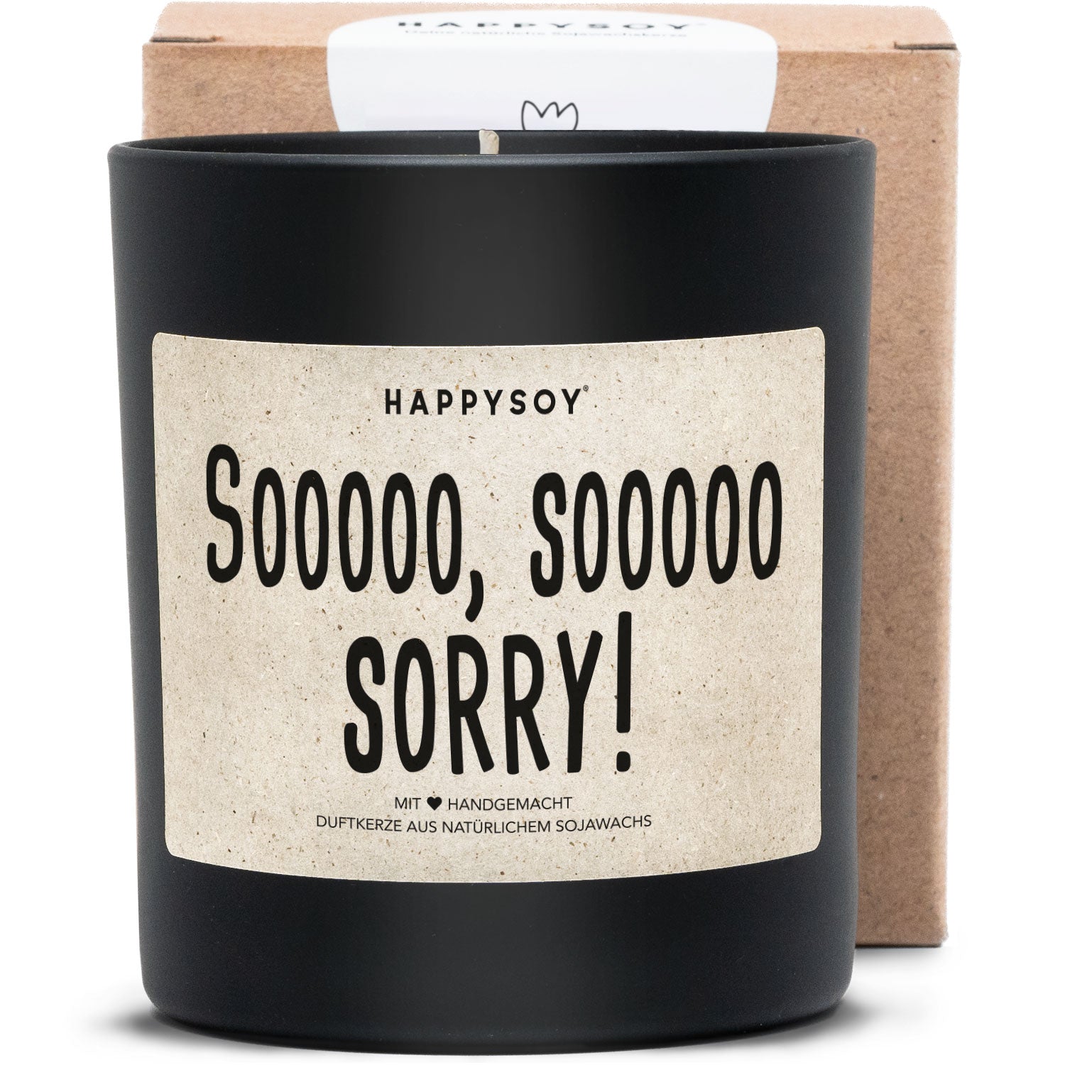 Duftkerze - Soooooo Soooooo Sorry! - Happysoy®