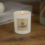 Duftkerze - Stay wonderful. - Happysoy®