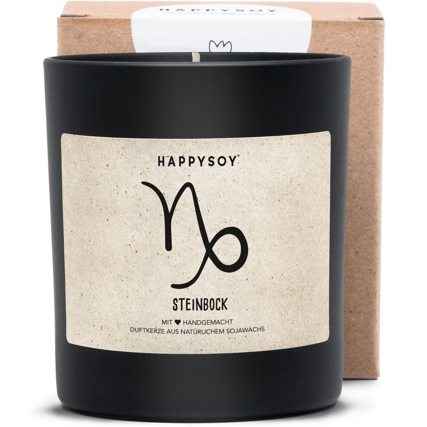 Duftkerze - Steinbock - Happysoy®
