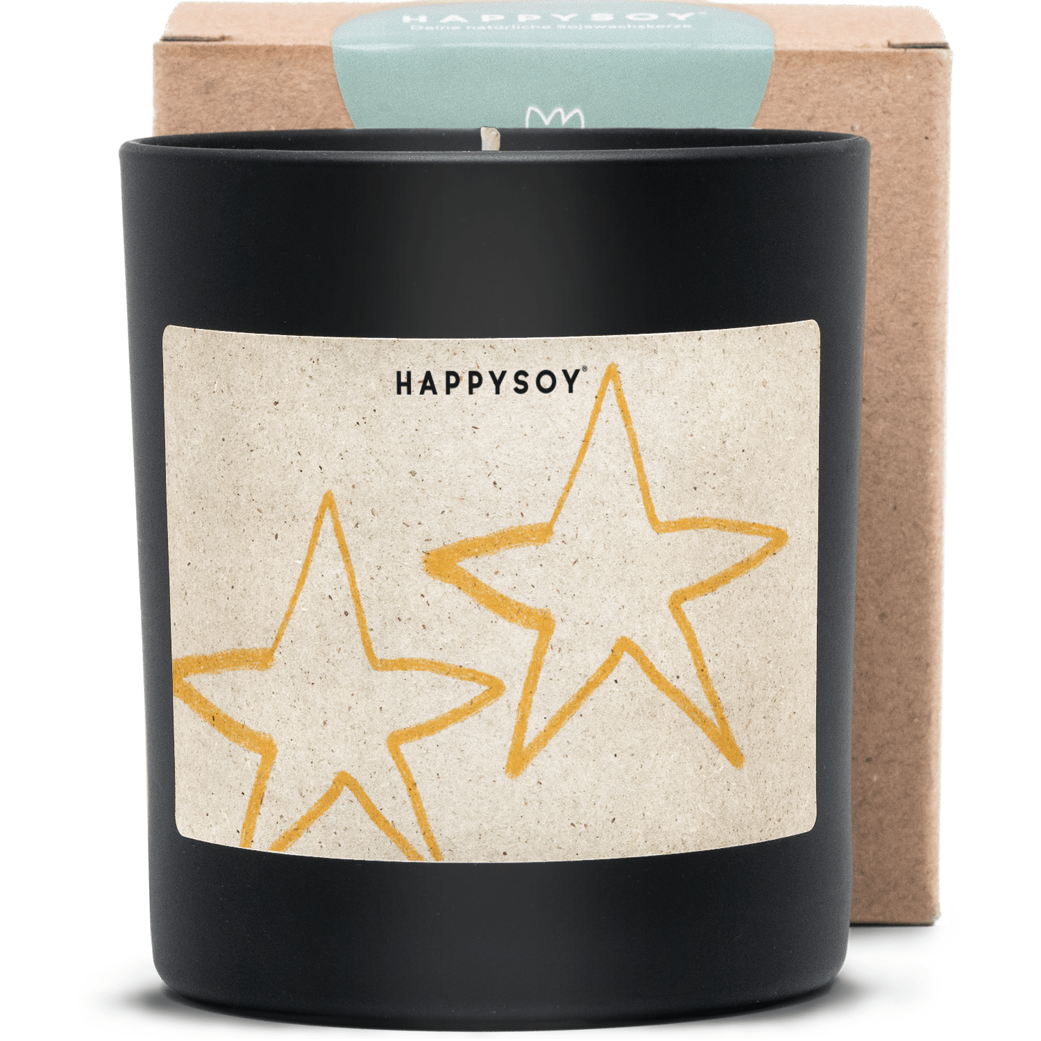 Duftkerze - Sterne - Happysoy®