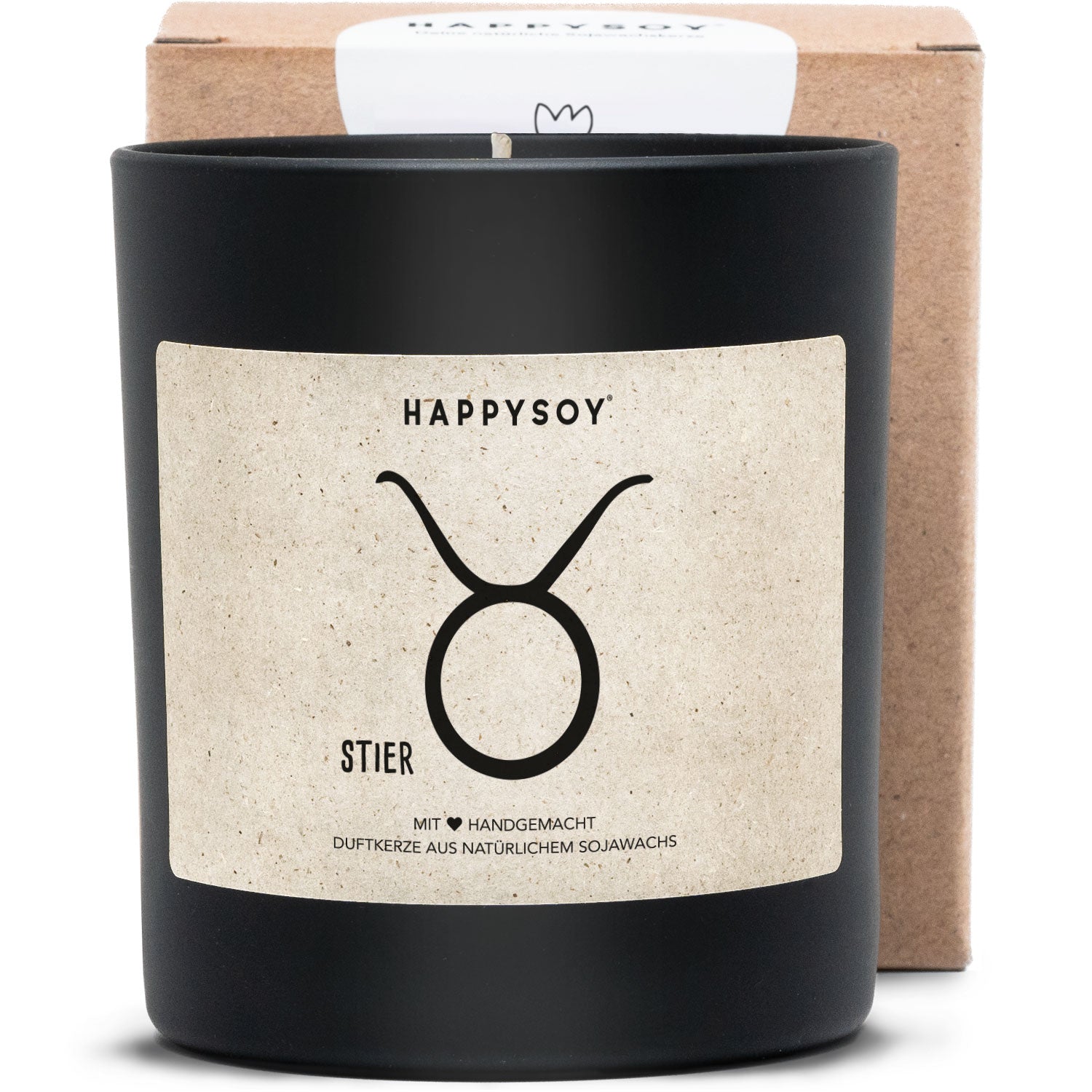 Duftkerze - Stier - Happysoy®