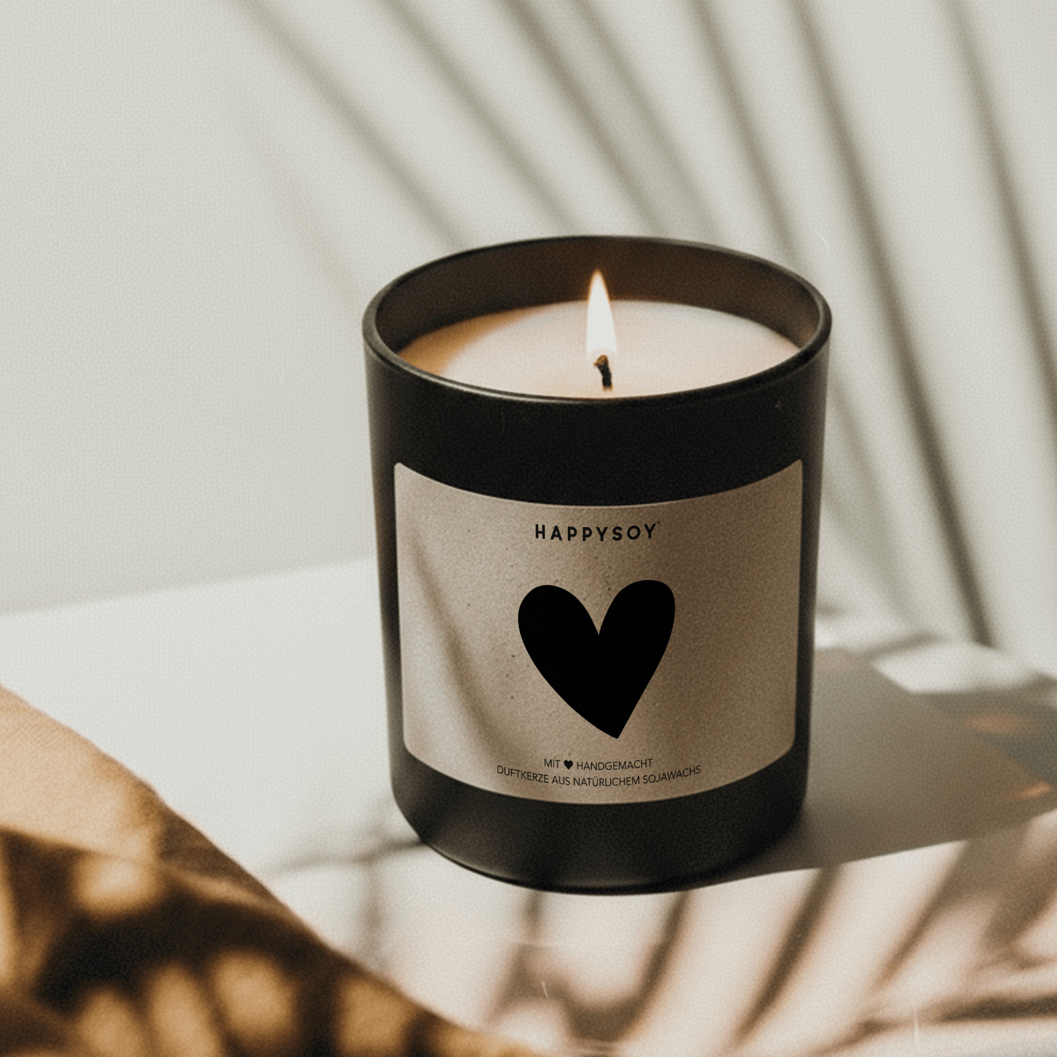 Duftkerze - Symbol Herz - Happysoy®