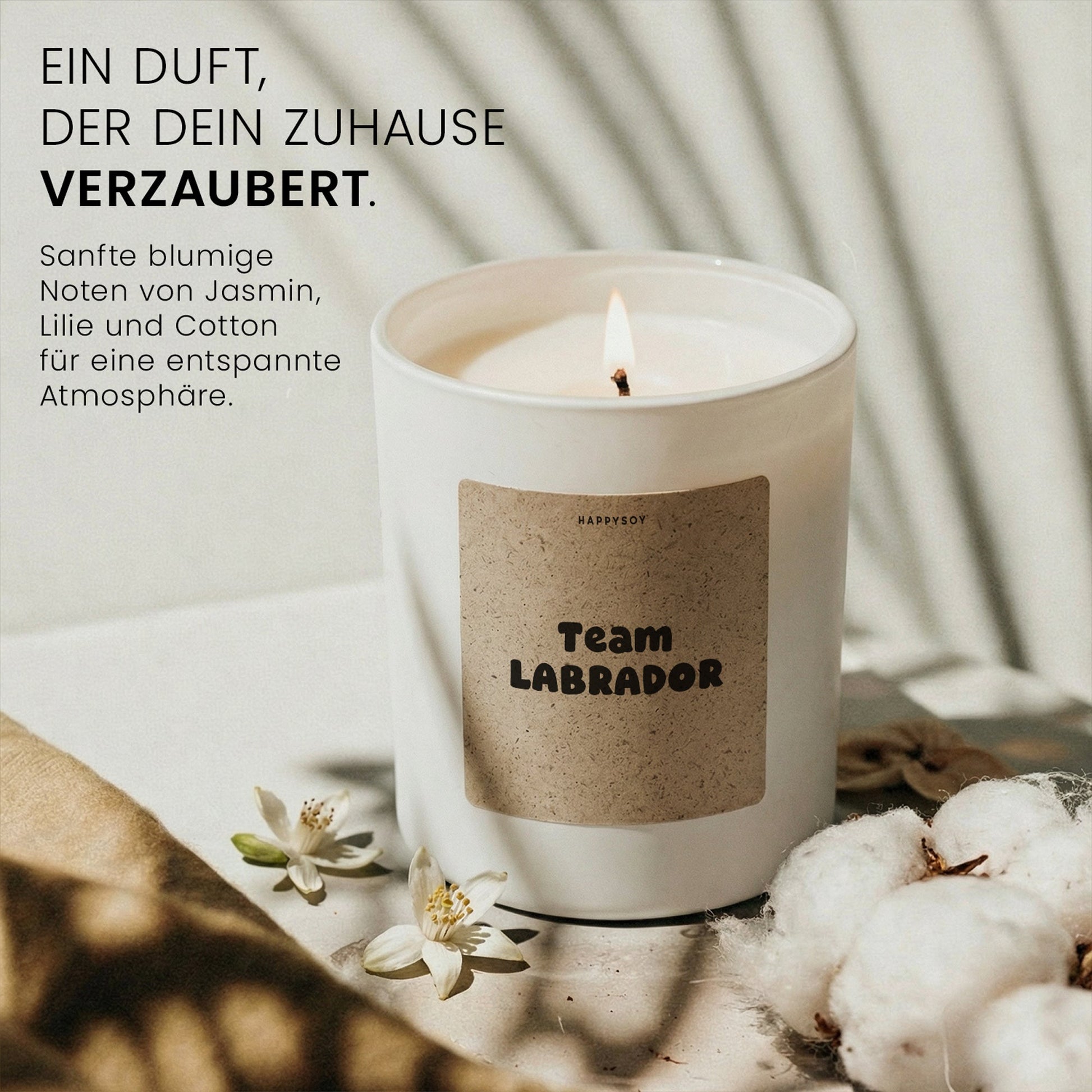 Duftkerze - Team LABRADOR - Happysoy®