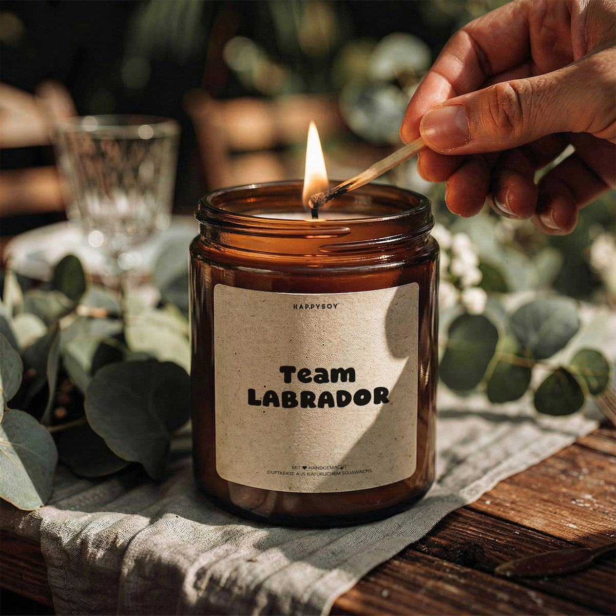 Duftkerze - Team LABRADOR - Happysoy®