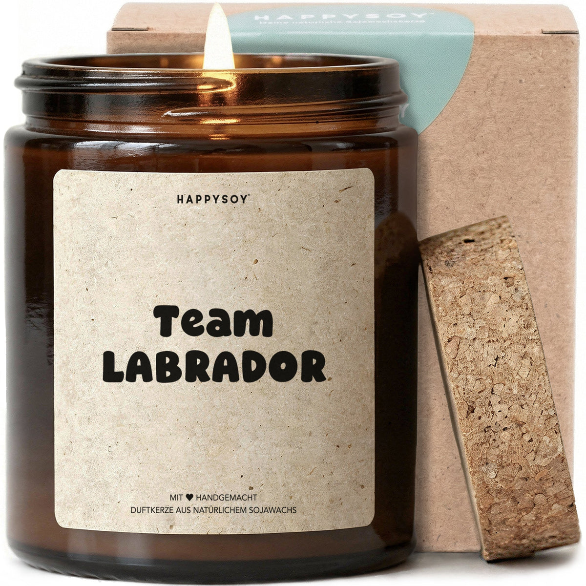 Duftkerze - Team LABRADOR - Happysoy®
