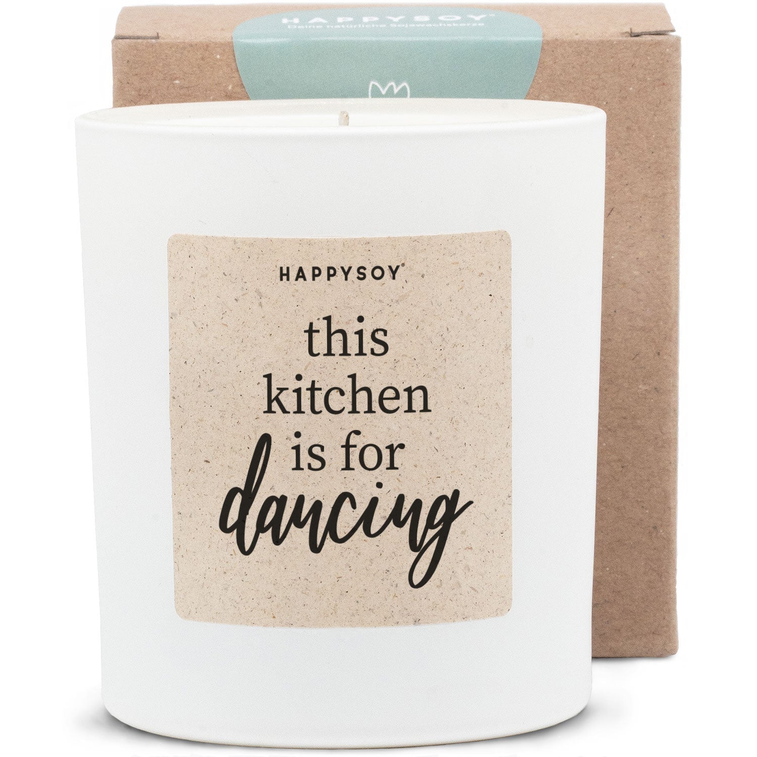 Duftkerze - this kitchen is for dancing - Happysoy®