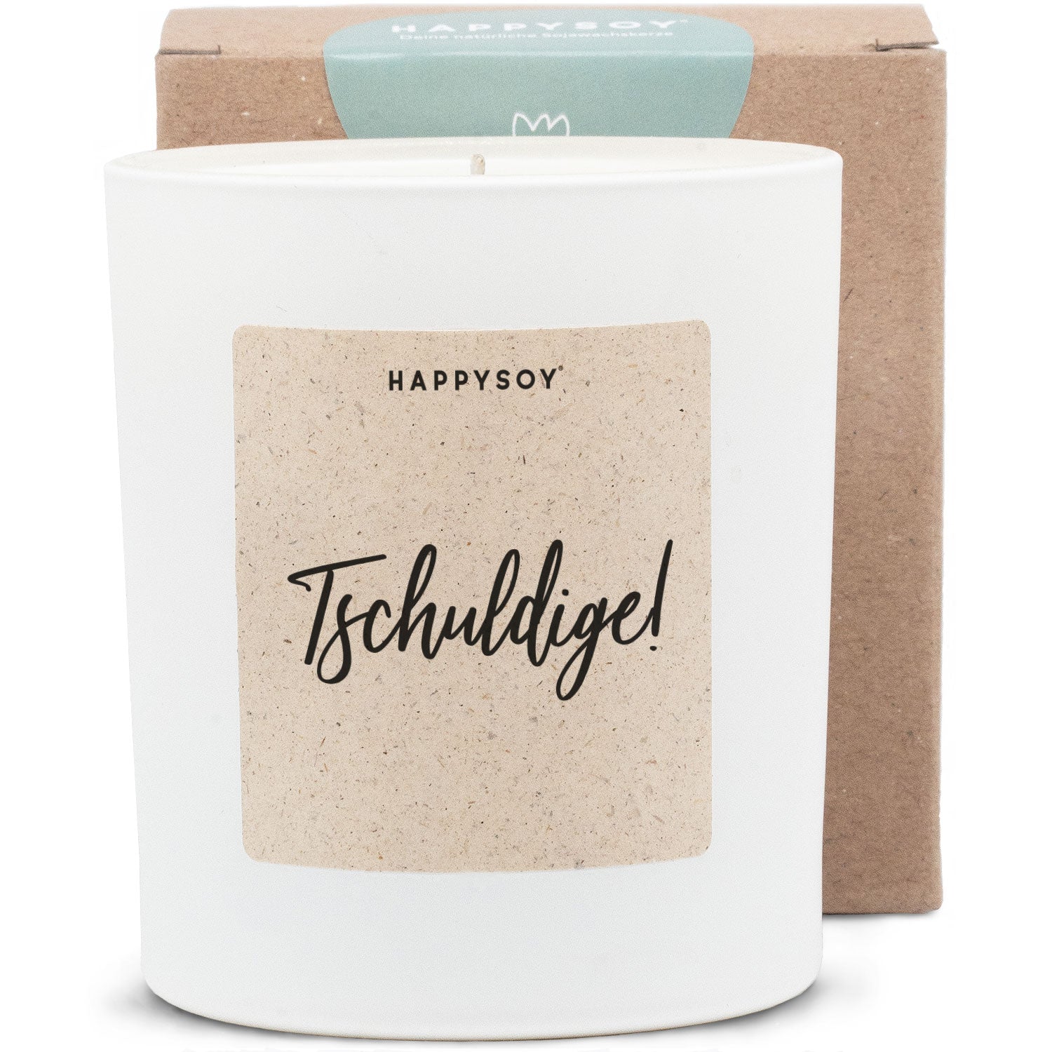 Duftkerze - Tschuldige! - Happysoy®
