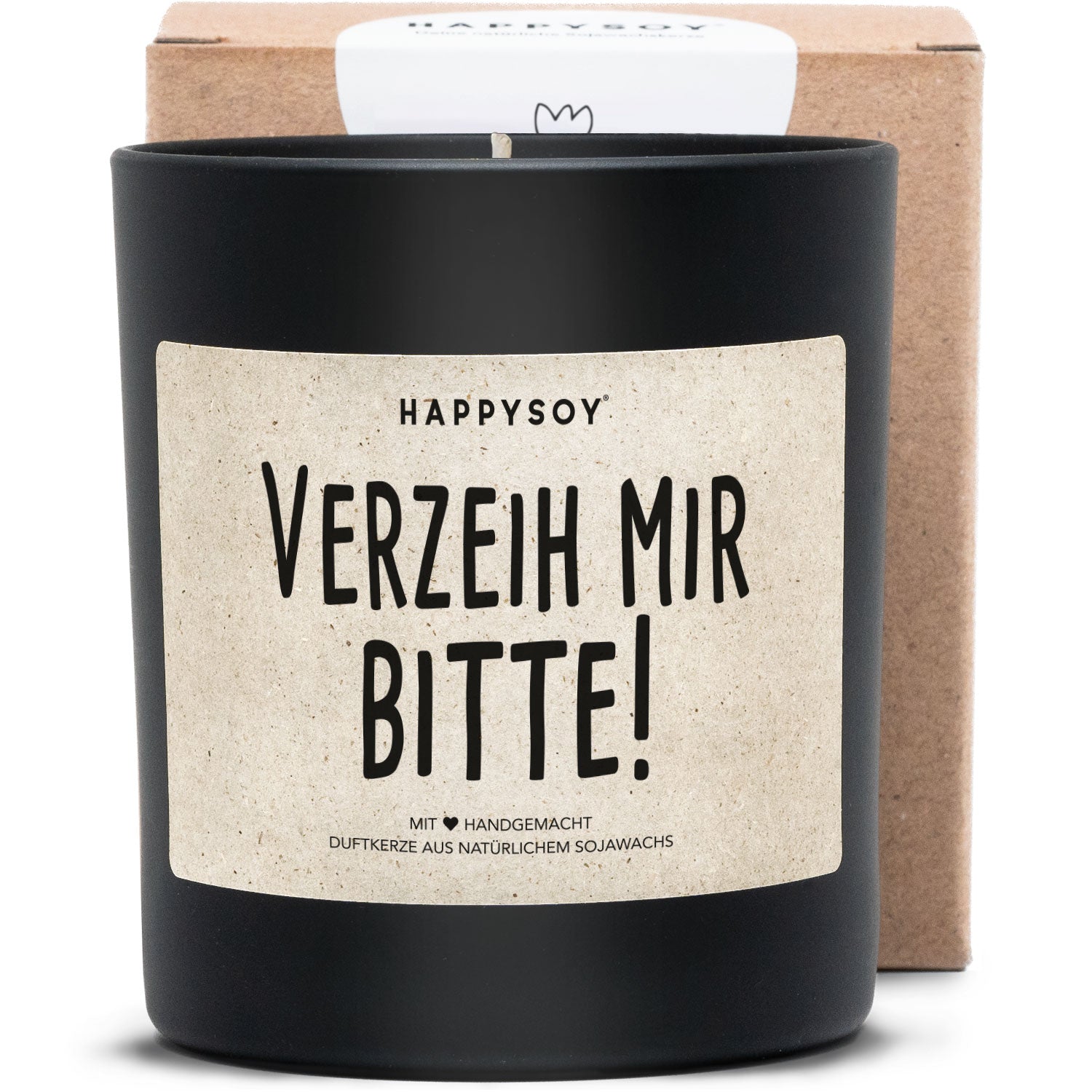 Duftkerze - Verzeih mir bitte! - Happysoy®