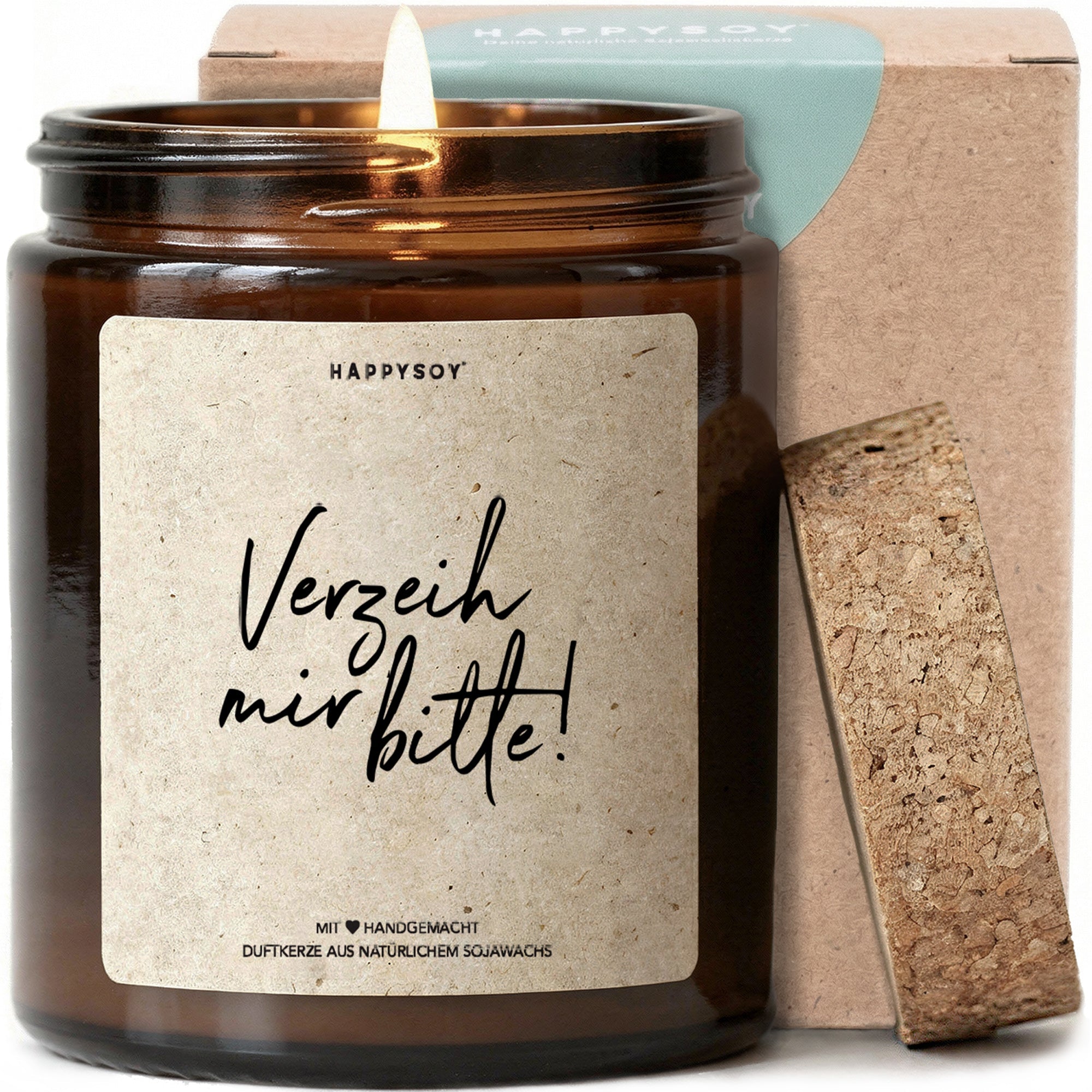 Duftkerze - Verzeih mir bitte! - Happysoy®