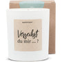 Duftkerze - Verzeihst du mir ...? - Happysoy®