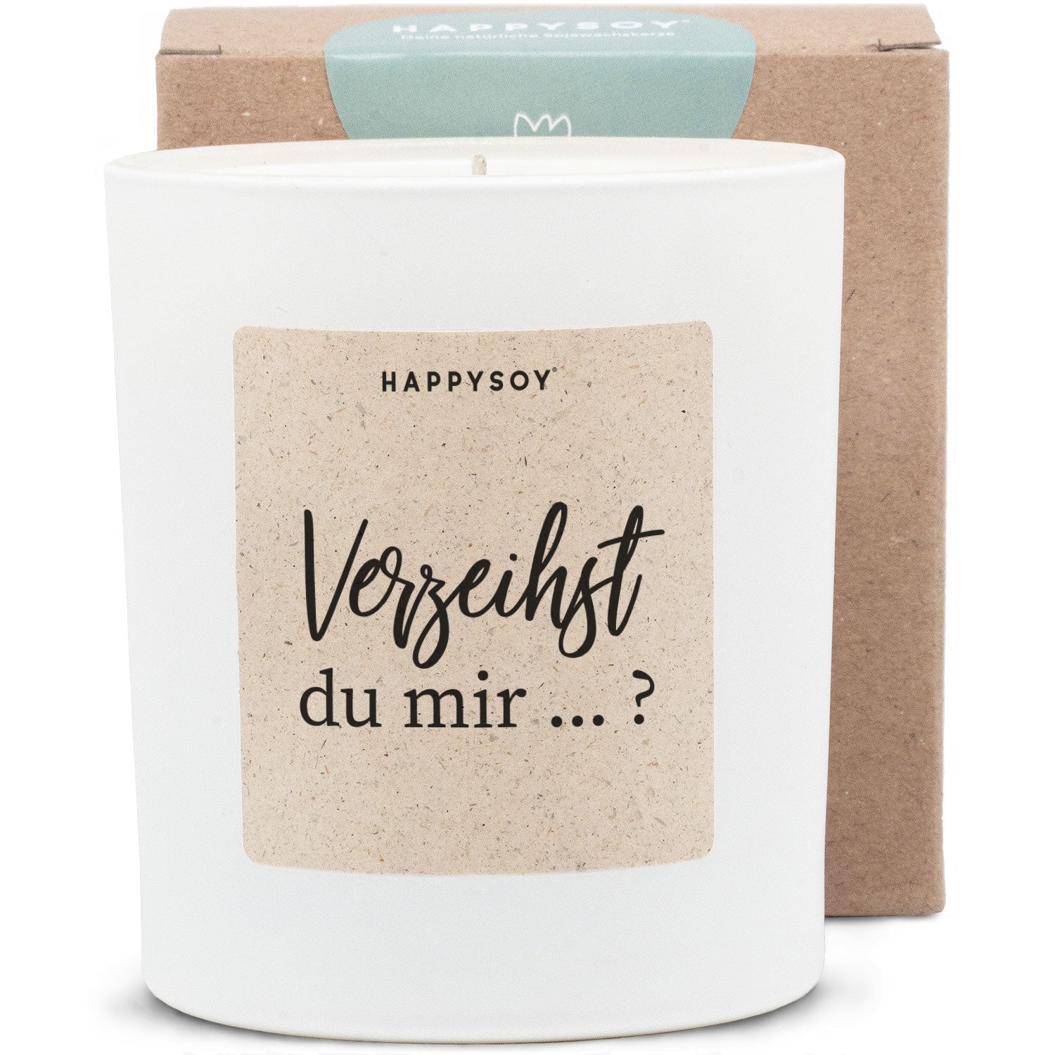 Duftkerze - Verzeihst du mir ...? - Happysoy®