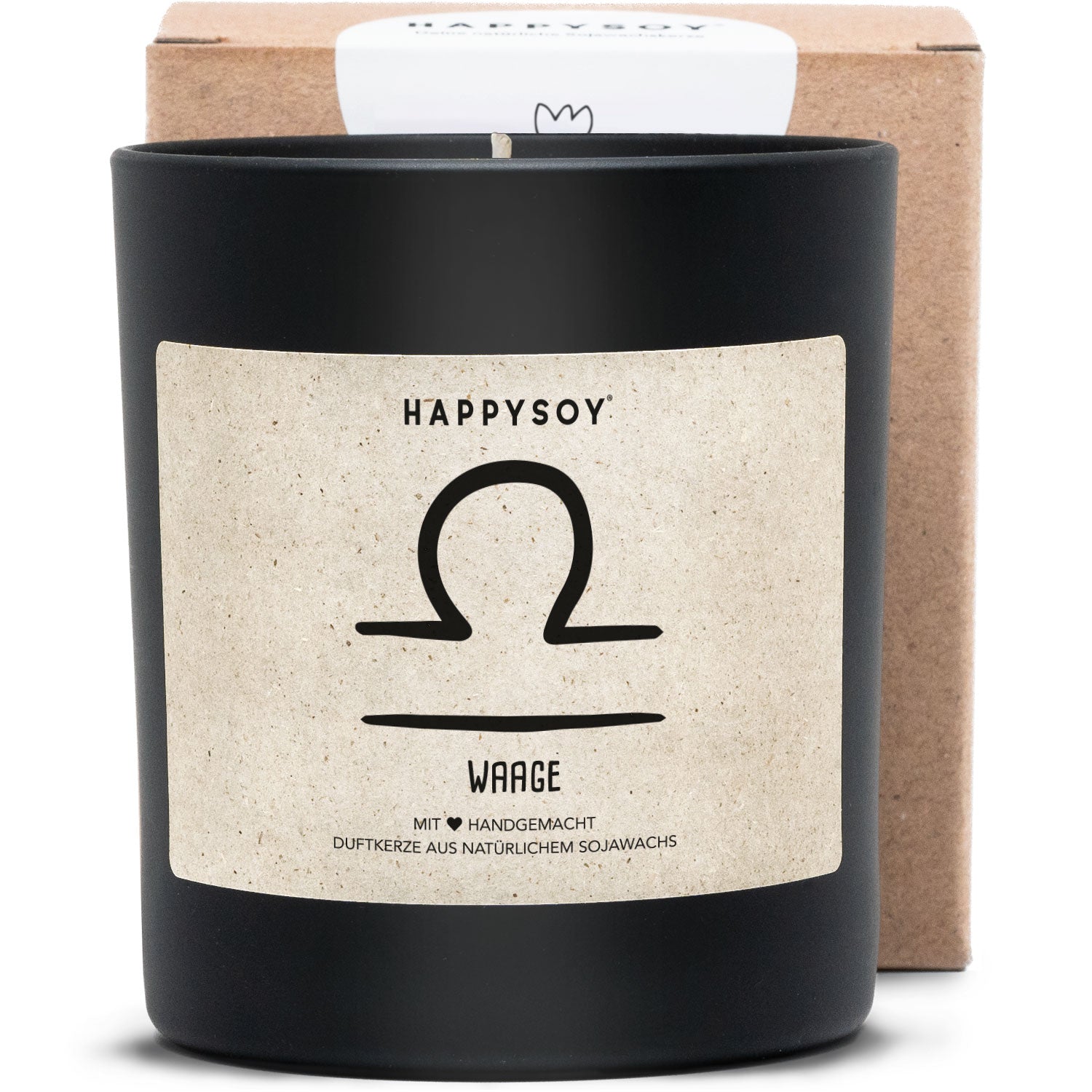 Duftkerze - Waage - Happysoy®
