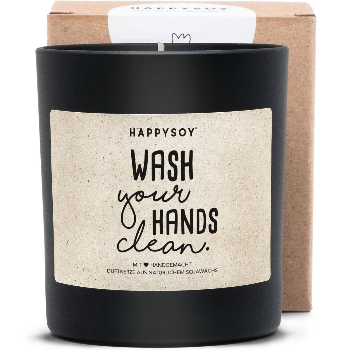 Duftkerze - Wash your hands clean! - Happysoy®