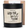 Duftkerze - Wash your spirit clean! - Happysoy®