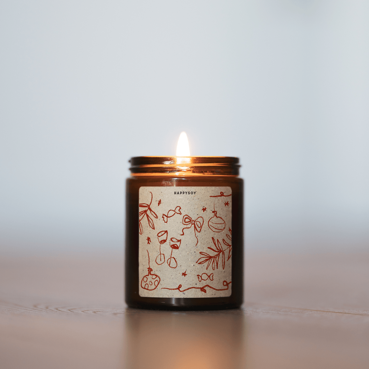 Duftkerze - Weihnachten feiern - Happysoy®