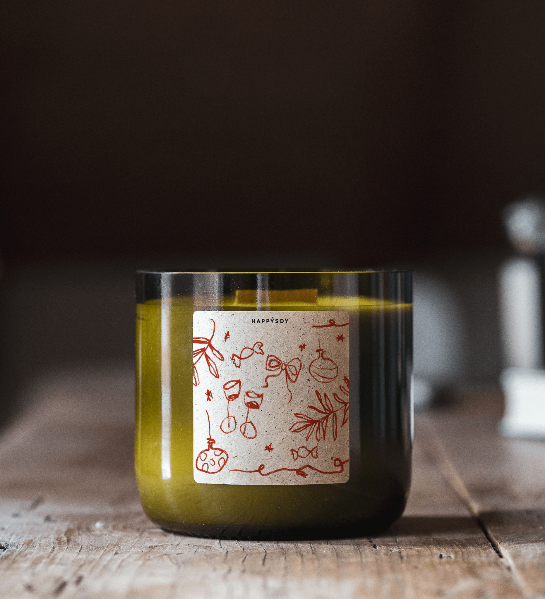 Duftkerze - Weihnachten feiern - Happysoy®
