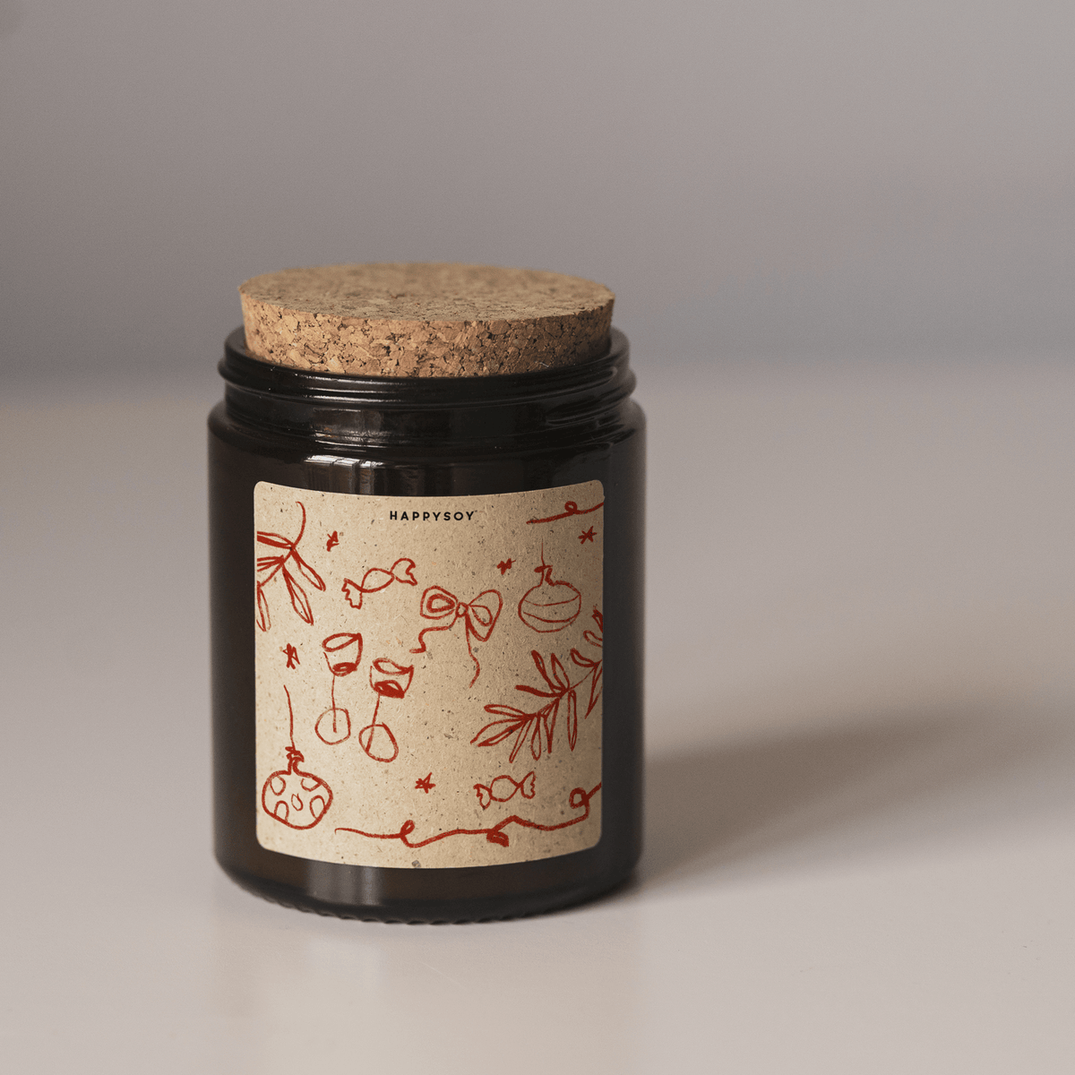 Duftkerze - Weihnachten feiern - Happysoy®