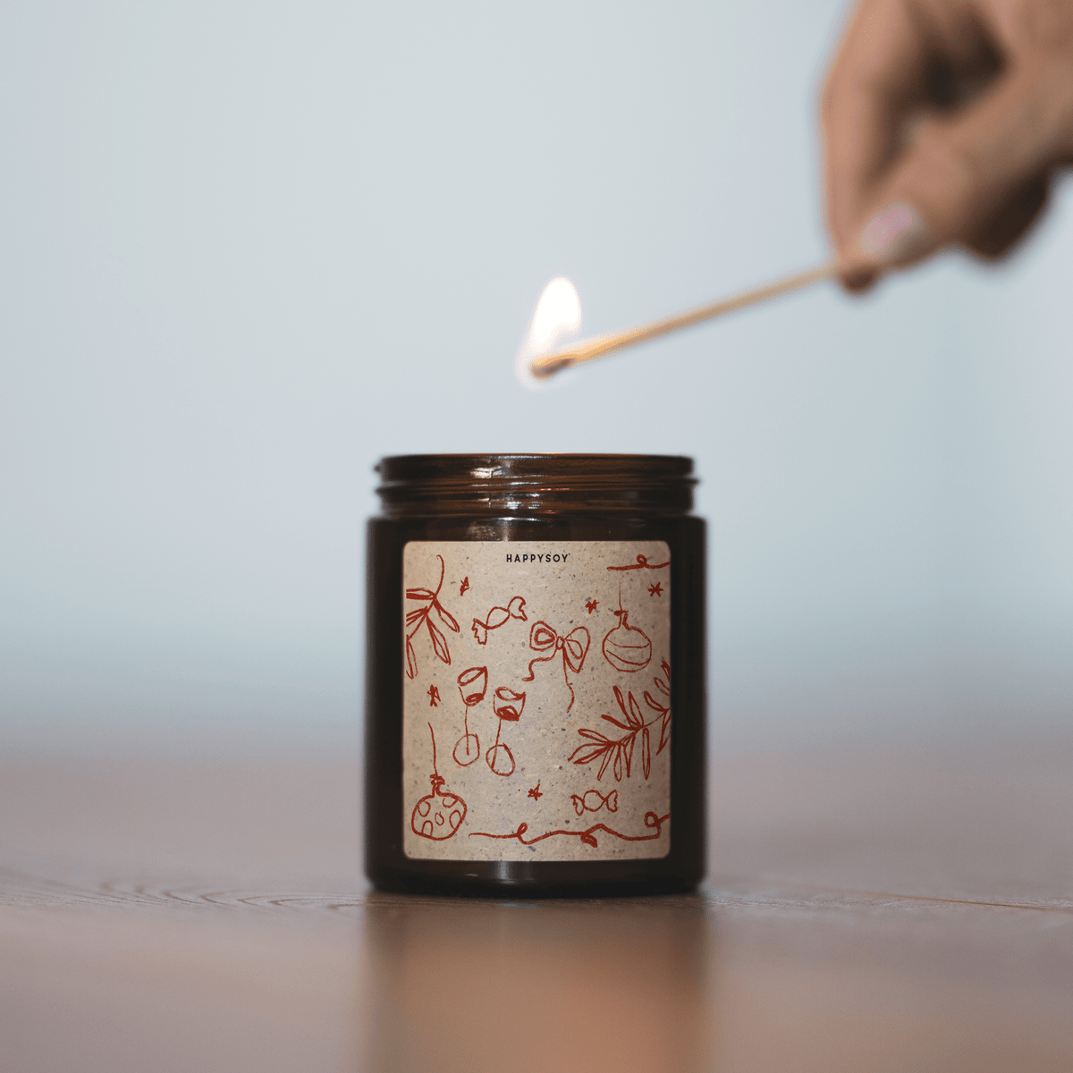 Duftkerze - Weihnachten feiern - Happysoy®