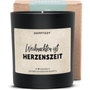 Duftkerze - Weihnachten ist Herzenszeit - Happysoy®