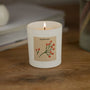 Duftkerze weiß - Art Collection by Steffi Bauer "Rote Beeren" - Happysoy®