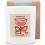 Duftkerze weiss - HAPPYSOY® by Steffi Bauer - Wein Liebe - Happysoy®