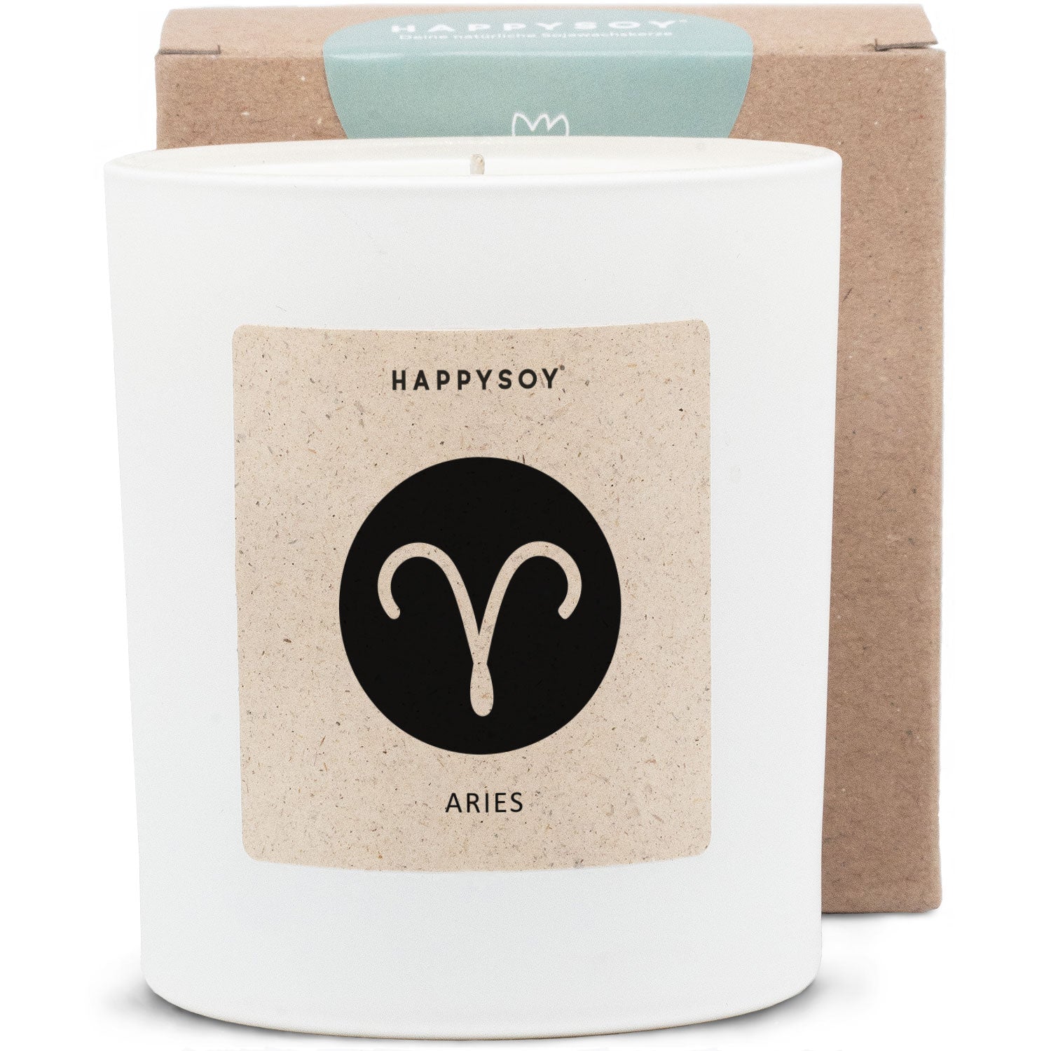 Duftkerze - Widder 2 - Happysoy®