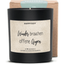 Duftkerze - Wunder brauchen offene Augen. - Happysoy®