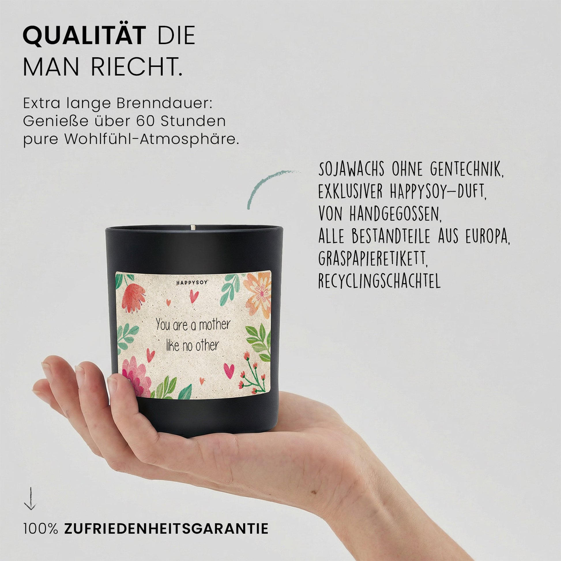 Duftkerze - You are a mother like no other - Happysoy®