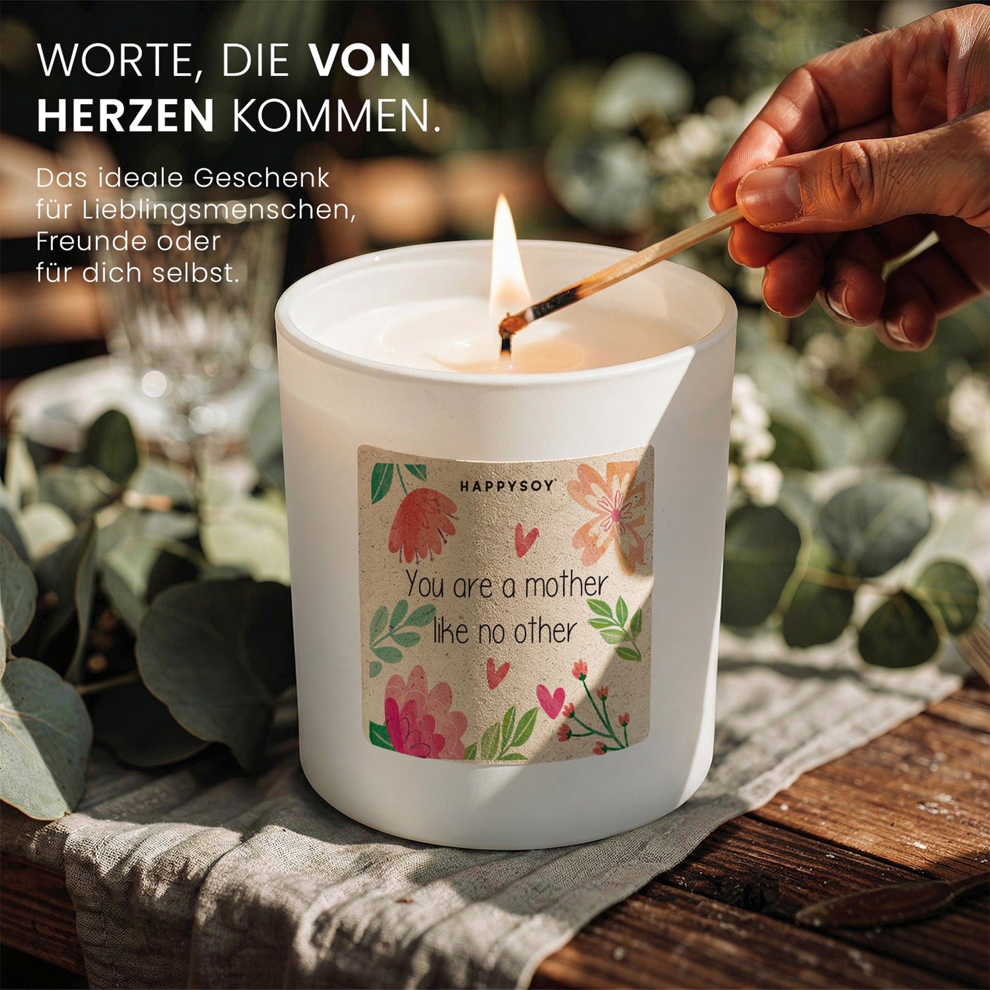 Duftkerze - You are a mother like no other - Happysoy®