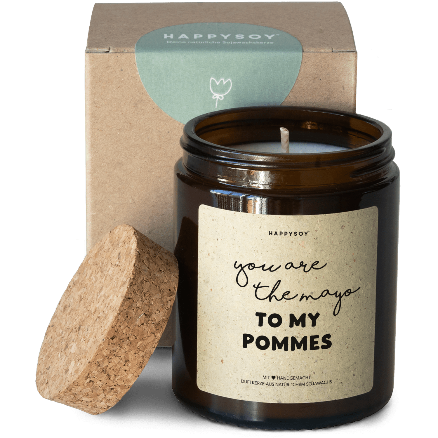 Duftkerze - you are the mayo to my pommes - Happysoy®
