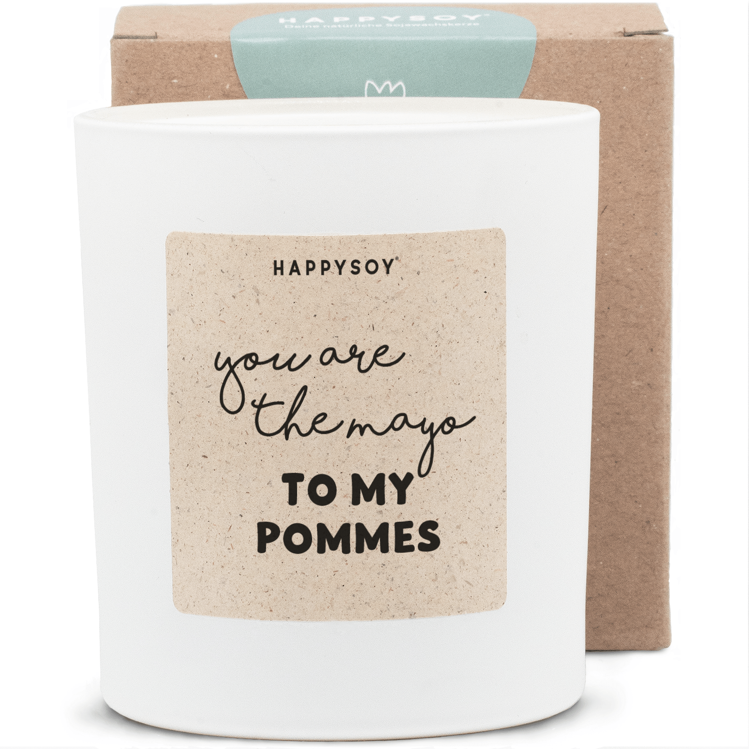 Duftkerze - you are the mayo to my pommes - Happysoy®