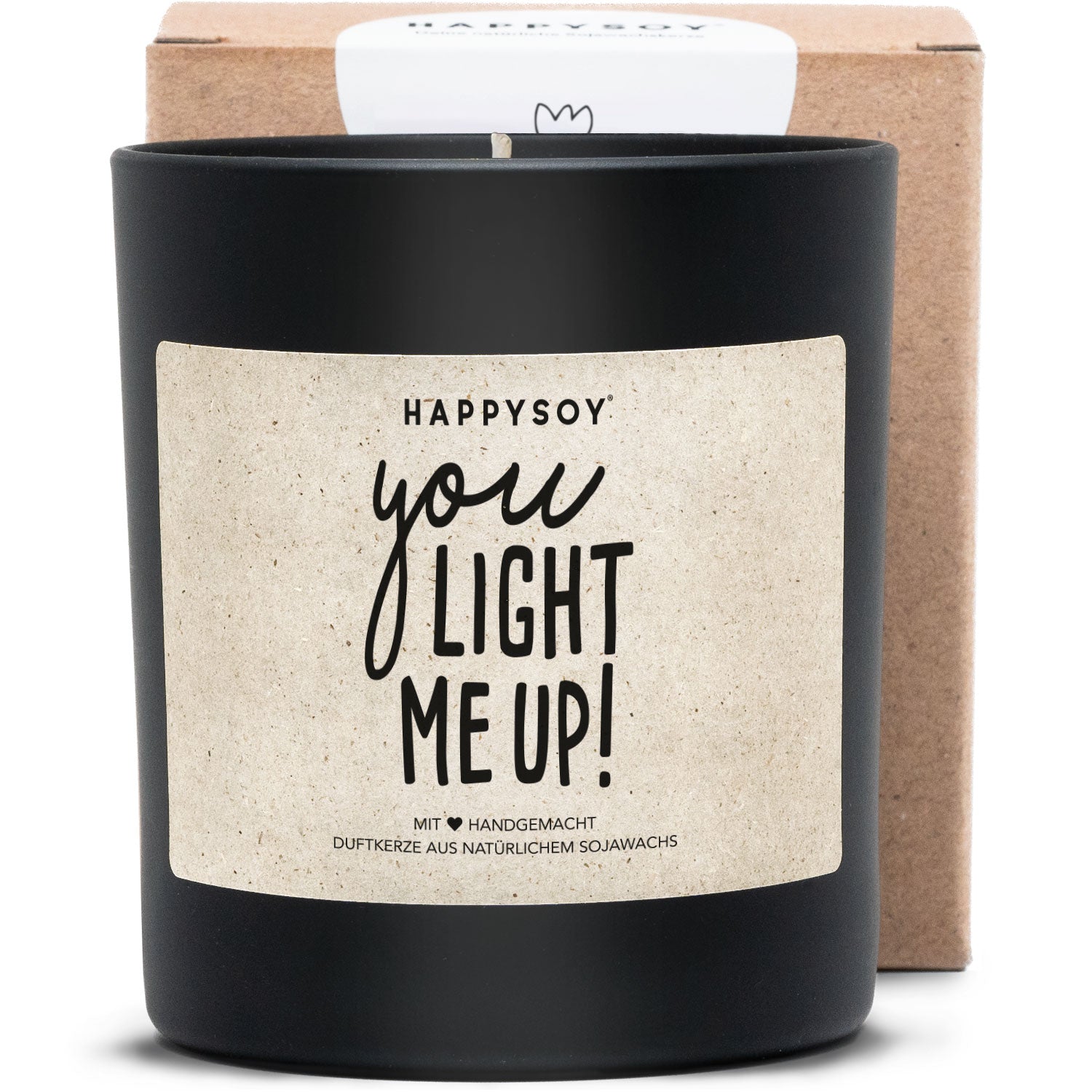 Duftkerze - You light me up! - Happysoy®