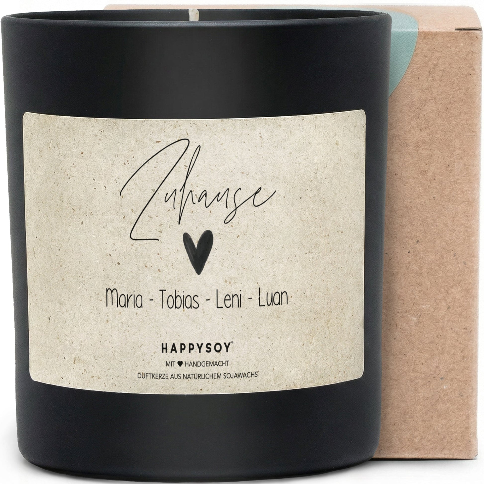 Duftkerze - Zuhause (Personalisierbar) - Happysoy®