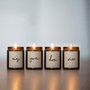 Duftkerzen - Adventskerzen 1,2,3,4 (No. 2) - Happysoy®