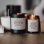 Duftkerzen - Geschenkset Hochzeits - Bundle 03 inkl Refill - Happysoy®