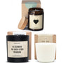 Duftkerzen - Geschenkset Kondolenz - Bundle 01 inkl Refill - Happysoy®