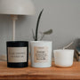 Duftkerzen - Geschenkset - Kondolenz - Bundle 04 inkl. Refill - Happysoy®