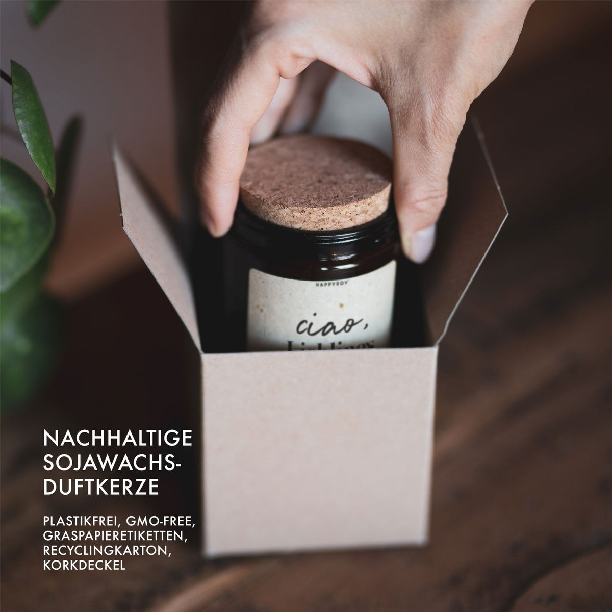Duftkerze - Ciao, Lieblingskollege! - Happysoy®