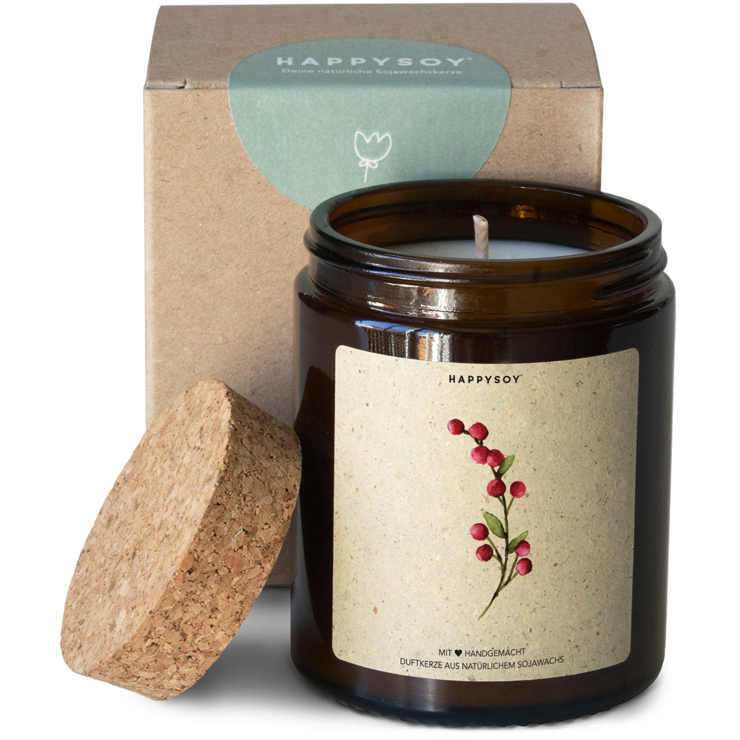 Duftkerze - Collection: Leafs 1 - Happysoy®