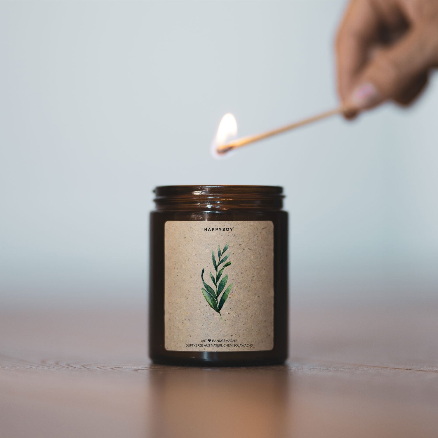 Duftkerze - Collection: Leafs 3 - Happysoy®