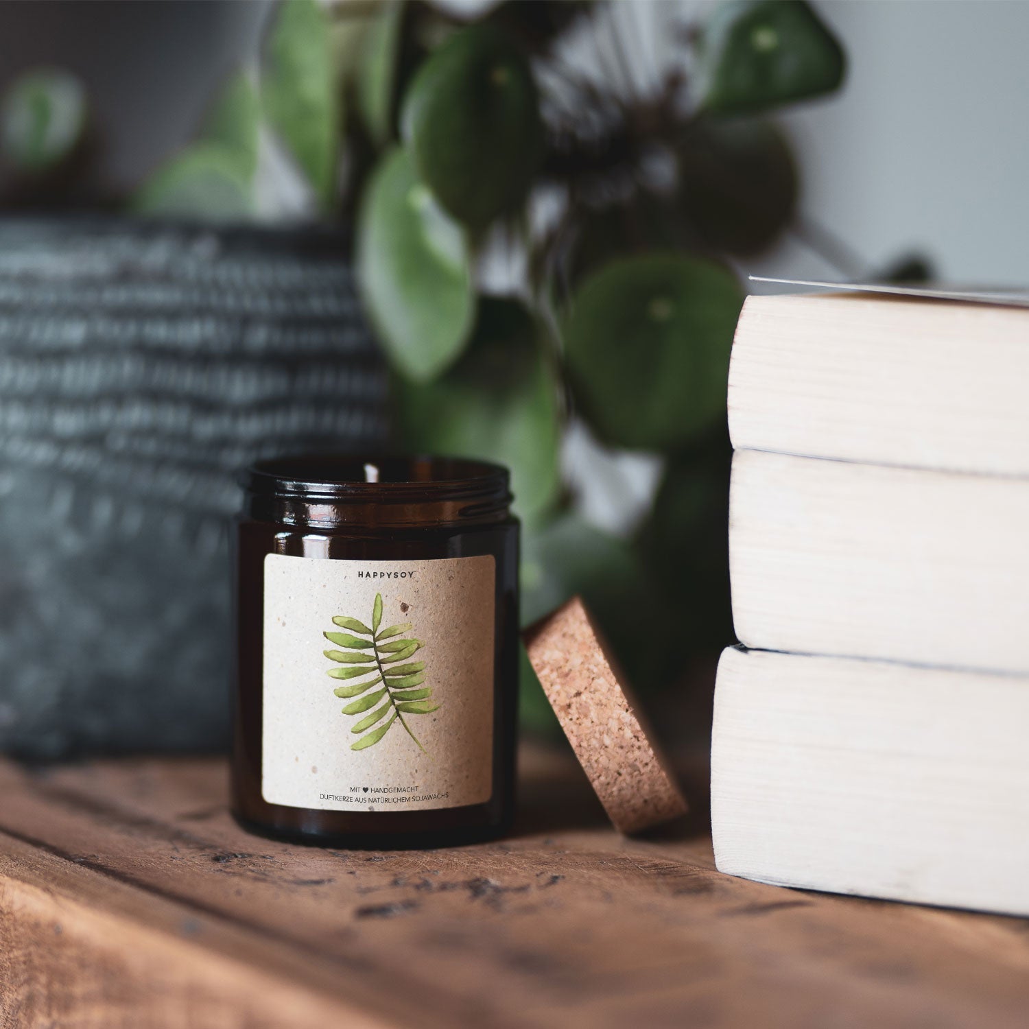 Duftkerze - Collection: Leafs 5 - Happysoy®