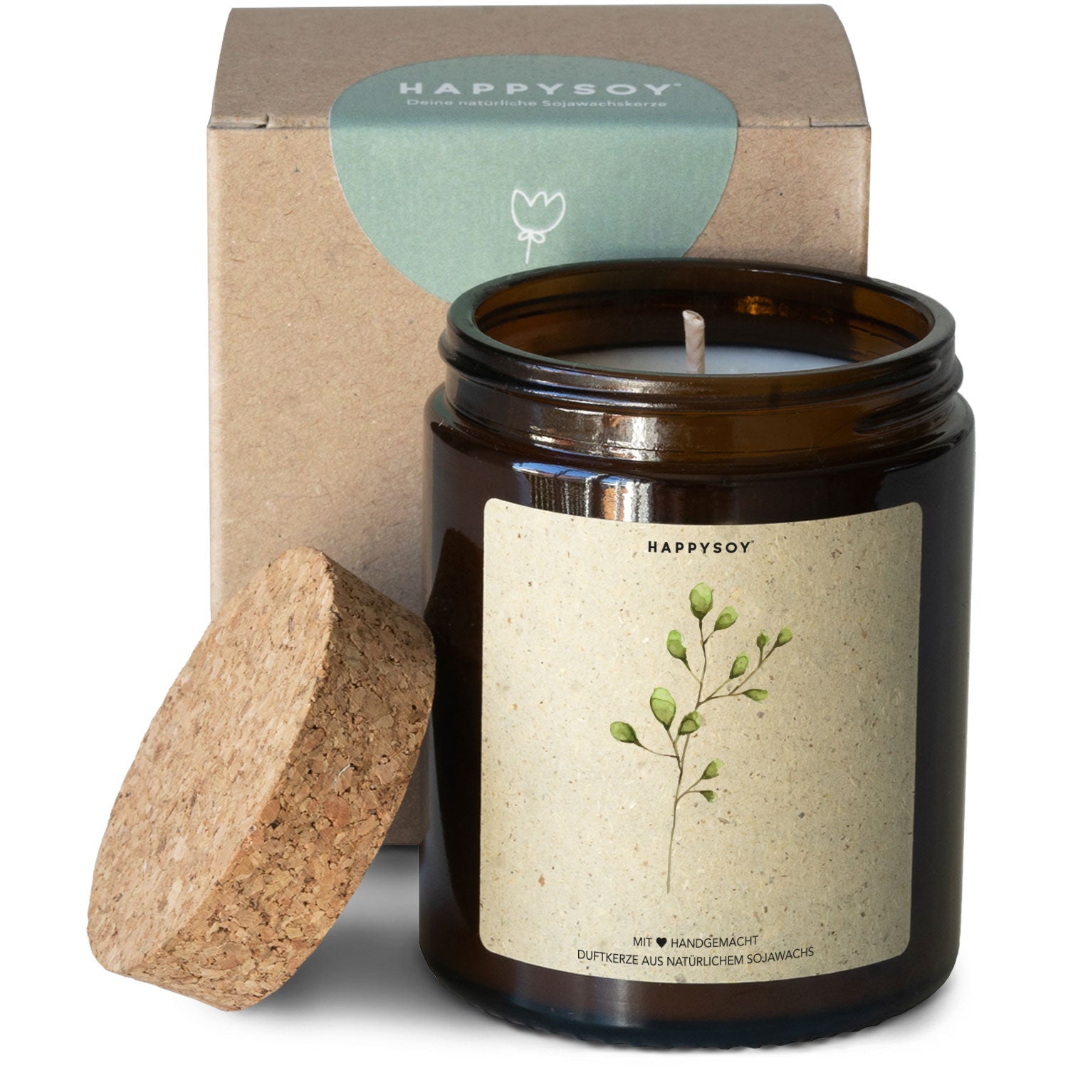 Duftkerze - Collection: Leafs 7 - Happysoy®