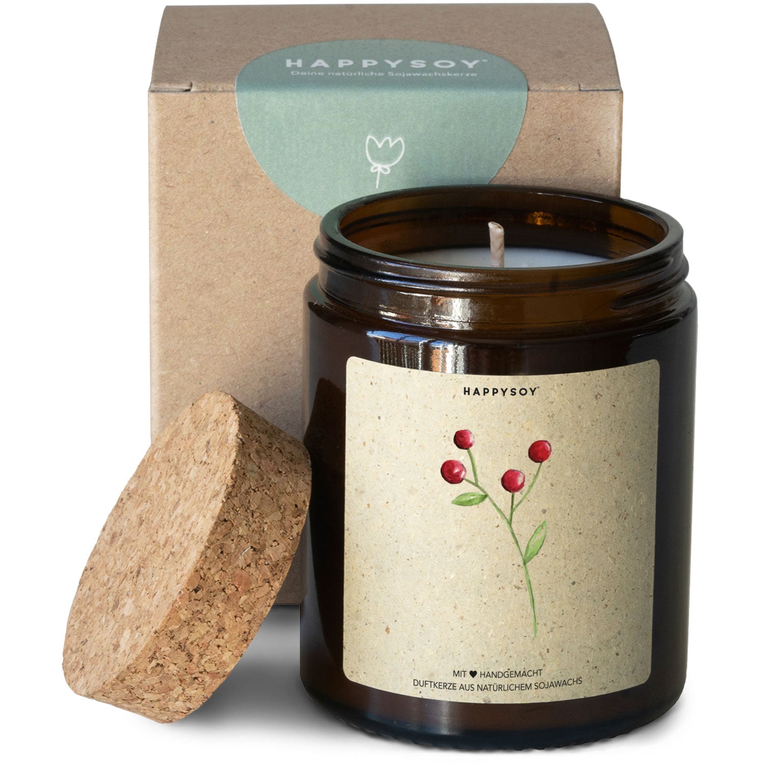 Duftkerze - Collection: Leafs 8 - Happysoy®